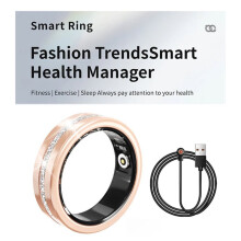 for Women Waterproof IP68 Heart Rate & Health Monitor Stylish Sports Accessory Inner Diameter 18.1mm