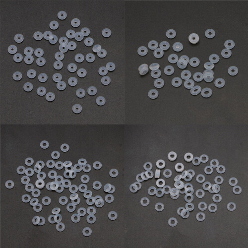 Silikonpropp i gummi for smykkelaging 100 stk 1