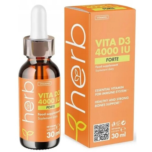 Vitamine D3 4000 UI 30 ml Herb