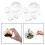 White Foam Mini Pumpkins for Fall Decor – 20 pcs, 65mm 4