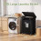 Rolling Laundry Hamper with Wheels, Metal Frame & Removable 2