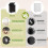 Rolling Laundry Hamper with Wheels, Metal Frame & Removable 3