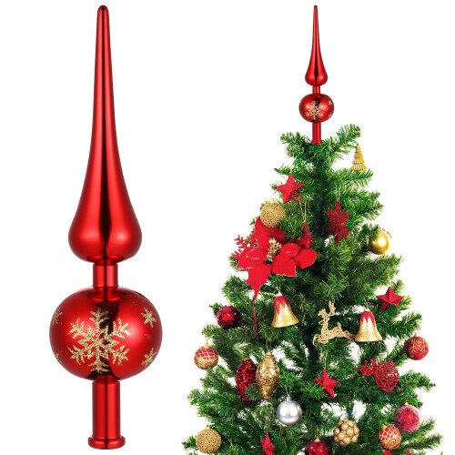 Vintage Plastic Christmas Tree Topper 1