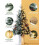 Flocked Fiber Optic Christmas Tree 3 ft to 4.5 ft 6