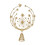 Gold Star Christmas Tree Topper, Iron, 33 cm 2