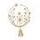 Gold Star Christmas Tree Topper, Iron, 33 cm 3