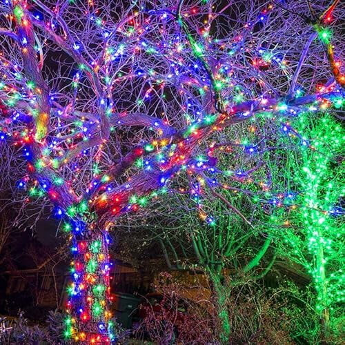 500 LED Christmas String Lights 164ft Warm White 1