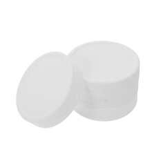 12Pcs White Mason Jar Replacement Lids Wide Mouth Sealing Tops