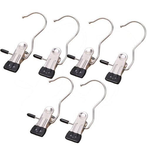 Stainless Steel Clothes Pins 6 Pack 1