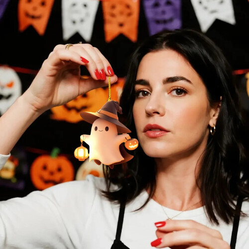 Κρεμάστρες τοίχου, χαριτωμένο Halloween & κολοκύθα κούκλα κρεμαστή διακόσμηση 2