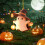 Κρεμάστρες τοίχου, χαριτωμένο Halloween & κολοκύθα κούκλα κρεμαστή διακόσμηση 6