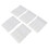 Set extensii spate sutien alb, pachet de 5 cârlige din alamă 3