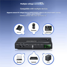 DOCREATE AC85-265V DC1036L Digital Display Router 5V9V12V Fiber Optic Modem Ups Uninterruptible Power Supply EU Plug