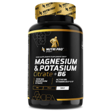 Citrate de magnésium et de potassium + B6, 60 gélules Nutri Pro Sport