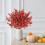 6 Pcs Orange Artificial Baby's Breath Bouquets – 5