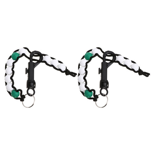 4Pairs Durable Plastic Golf Bead Score Counter Key Chain for Beginners