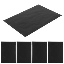Black Self-Adhesive Train Road Decor Stickers for Craft Models