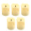 Conjunto de 5 velas de LED sem chama com design vintage. 2