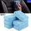Tampons applicateurs en microfibre bleus rectangulaires (6 pièces) 6
