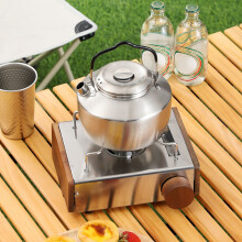 1.5L Stainless Steel Stovetop Tea Kettle 14x19cm Portable Teapot