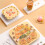 Conjunto de jantar infantil de bambu com 5 peças 4