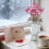 Crystal Red Rose Bouquet in Vase Pink 4