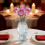 Crystal Red Rose Bouquet in Vase Pink 6
