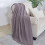 Dark Lavender Acrylic Throw Blanket 50 x 90 in 2
