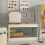 2-Tier Desktop Storage Shelf, White Plastic, 28x18x15cm 5