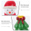 3-Piece Resin Christmas Micro Ornaments 3