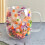 Double-Layer Glass Cup with Real Flowers, 350ml 5