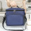 Μονωμένη τσάντα φαγητού Tote Μπλε 26x24x17cm 2