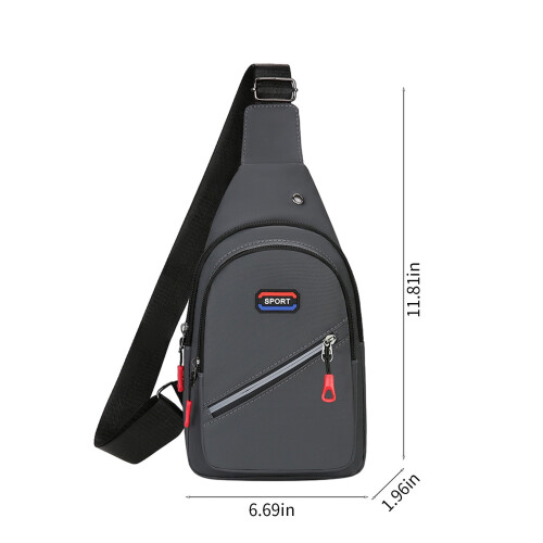 Σακίδιο πλάτης Crossbody Ελαφριά τσάντα πεζοπορίας με μονό ιμάντα 2