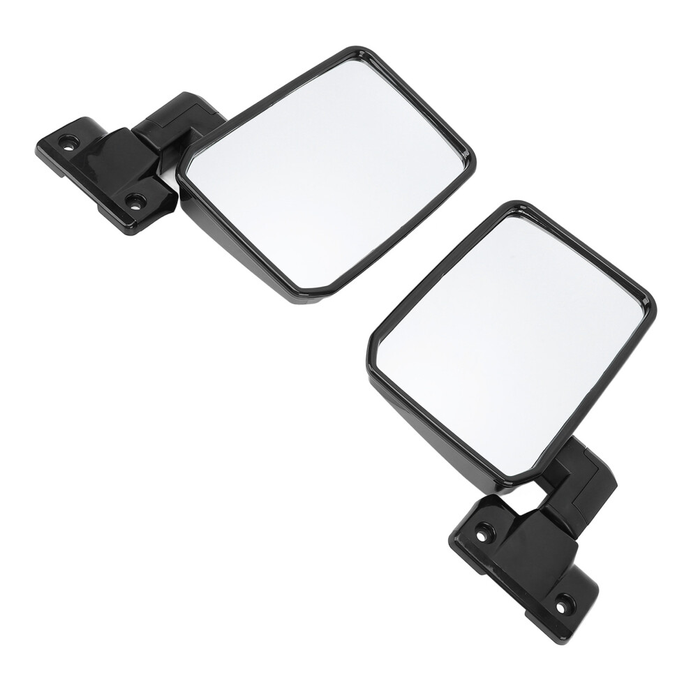 Long Door Mirrors Clear Vision Fit For Landcruiser 70 75 78 Series 1985-2013 8701384875643