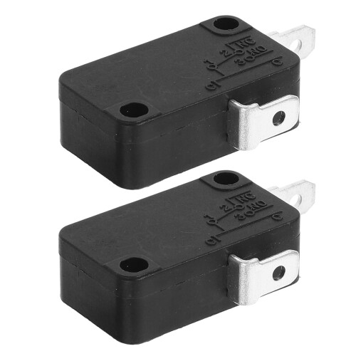 Interruptor de puerta de microondas normalmente abierto de 4 piezas, 16 A, 250 V 1