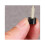 Black TPU High Heel Tips – 24 Pcs (12 Pairs), 6 Sizes 5