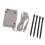 Kit de carga para 3DS XL con lápiz táctil, ABS negro 8