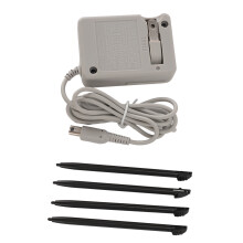 3DS XL Charger Kit with Touch Pen & AC Adapter for Enhanced Gaming