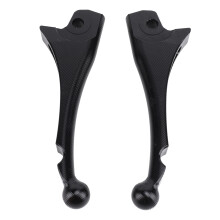 8 mm Aluminium kurzer Brems- und Kupplungshebel Schwarz GTS300