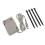 Kit de carga para 3DS XL con lápiz táctil, ABS negro 15