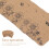 Kraft Paper Earring Display Cards – 100 Blank Holders 4