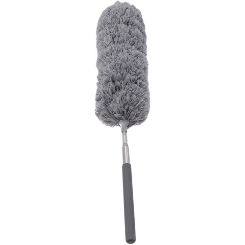Scuab Púitse Micreasnáithín le Cuaille Inleathnaithe 32–80cm 1