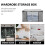 Grey Non-Woven Wardrobe Storage Box 50x35x27cm 5