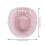 Postpartum Sitz Bath Pink Plastic Ergonomic 1 Pack 2