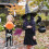 Vassoura de Bruxa de Halloween de 90cm 4