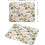 Bird Print Dish Drying Mat 16x18 in Absorbent Reversible 2