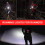 USB Rechargeable Running Light ASTEY‑5508USB, 2200mAh, Rotating Spotlight 8