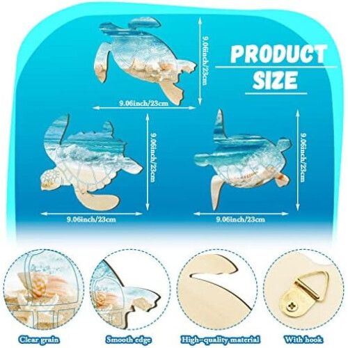 3-Piece Sand Dollar Wall Decor Set 2