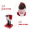 Wooden Christmas Nutcracker Decor Red 38 cm 3