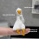 Duck Figurine Desktop Ornament 3D Craft 6